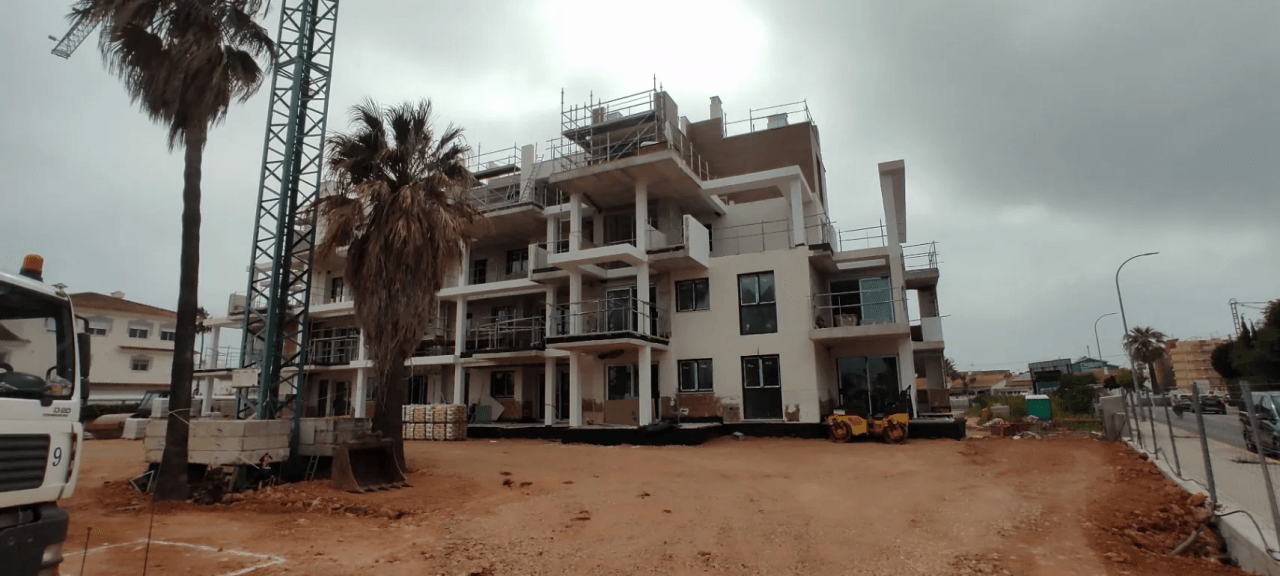 Obra Nueva en Denia apartamentos a solo 100 metros de la playa de 3 dormitorios y dos baños