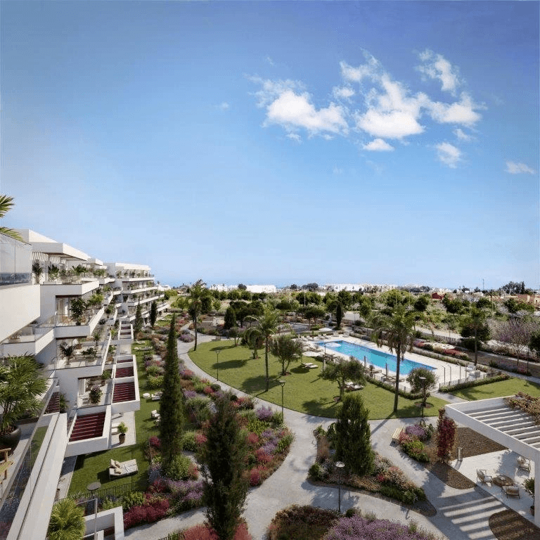 Obra Nueva en Denia apartamentos a solo 250 metros de la playa de Denia.