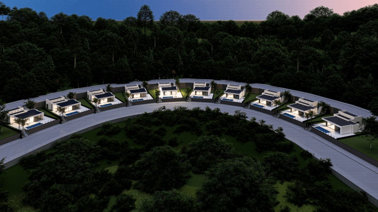 Nueva construcción de chalet en venta en Monte Solana, Pedreguer